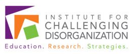 Institute for Challenging Disorganization